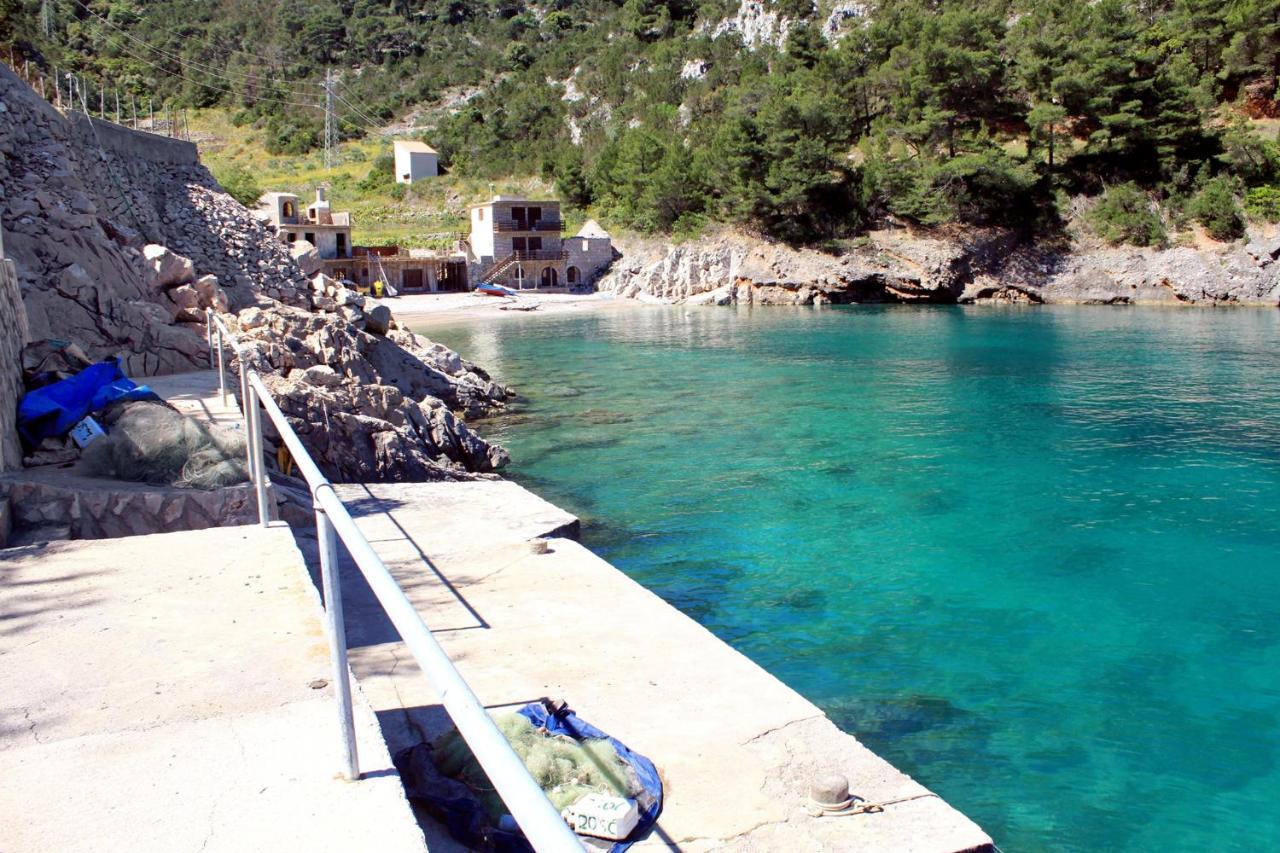 Apartments By The Sea Cove Mala Pogorila, Hvar - 8952 Bogomolje Kültér fotó